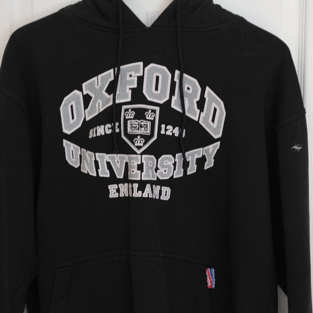 Oxford University england hoodie, Size Large